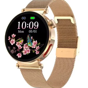 Smartwatch kvinder med opkaldsfunktion, 123 sportstilstande, IP68 vandtæt fitnessur